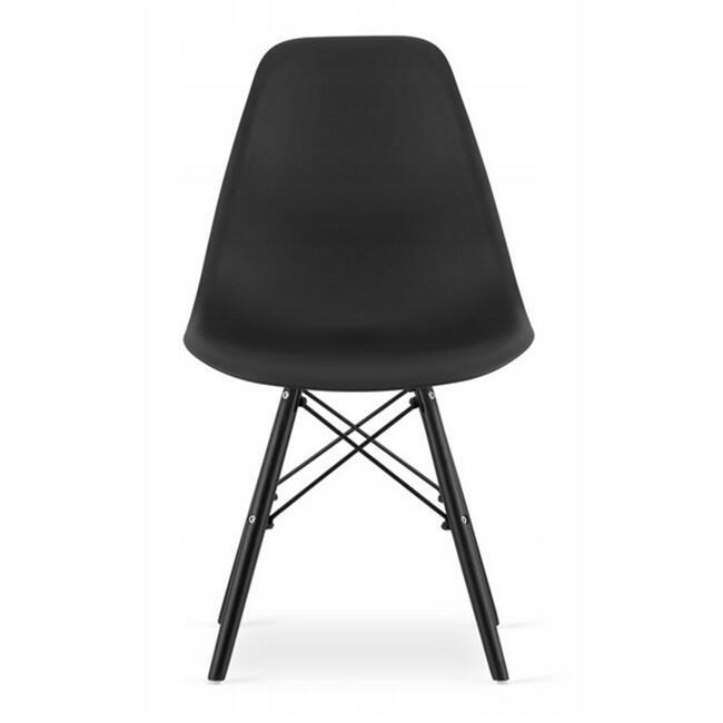 Masa de toaleta/machiaj + scaun stil scandinav, Artool, Vanessa, negru, cu oglinda si LED-uri, 130x43x143 cm [2]