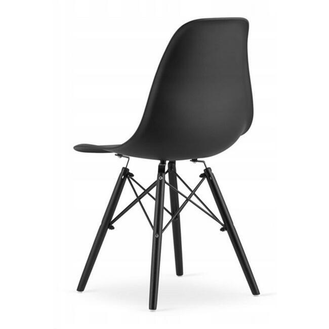 Masa de toaleta/machiaj + scaun stil scandinav, Artool, Vanessa, negru, cu oglinda si LED-uri, 130x43x143 cm [7]