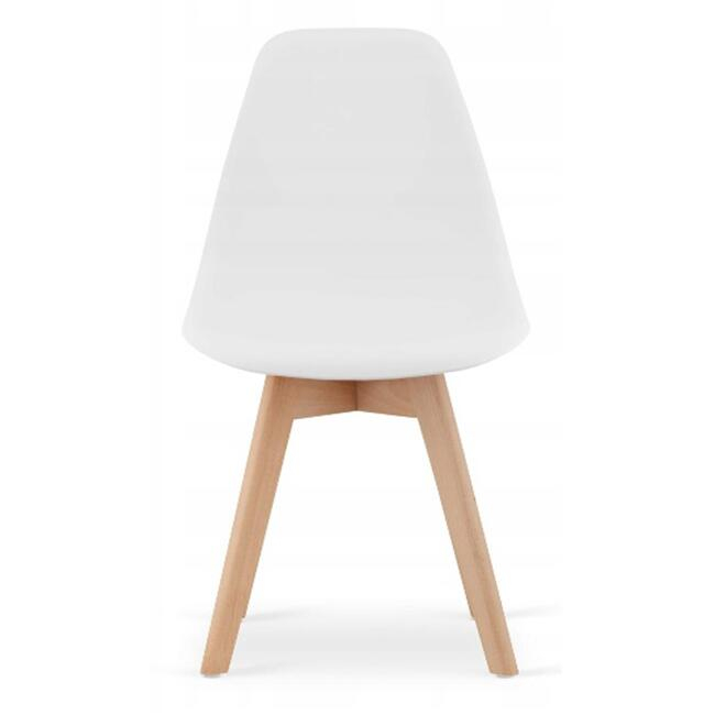 Scaun bucatarie/living, Artool, Kito, PP, lemn, alb, 46x54.5x80 cm [3]