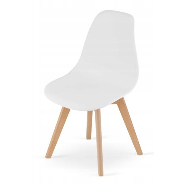 Scaun bucatarie/living, Artool, Kito, PP, lemn, alb, 46x54.5x80 cm [6]