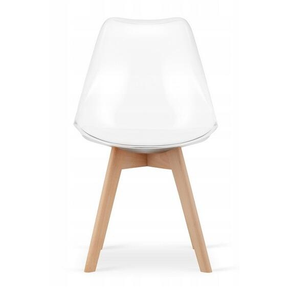 Scaun bucatarie/living, Artool, Mark, PP, lemn, transparent, 49x42x82.5 cm [3]