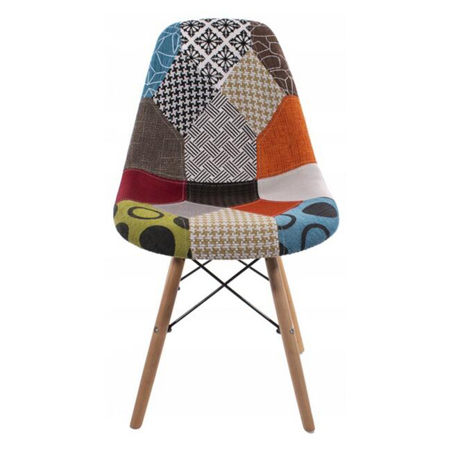 Scaun bucatarie/living, Artool, Seul, textil, lemn, mozaic multicolor, 46.5x56.5x82.5 cm [7]