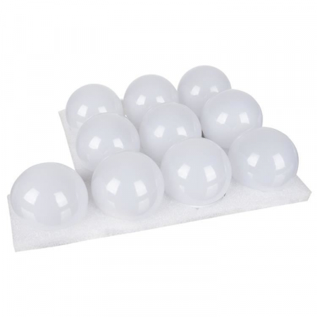 Becuri LED pentru oglinda, masa de toaleta, machiaj, cu panou control, 30 moduri iluminare, USB, set 10 buc, Malatec [10]
