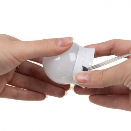 Becuri LED pentru oglinda, masa de toaleta, machiaj, cu panou control, 30 moduri iluminare, USB, set 10 buc, Malatec [5]
