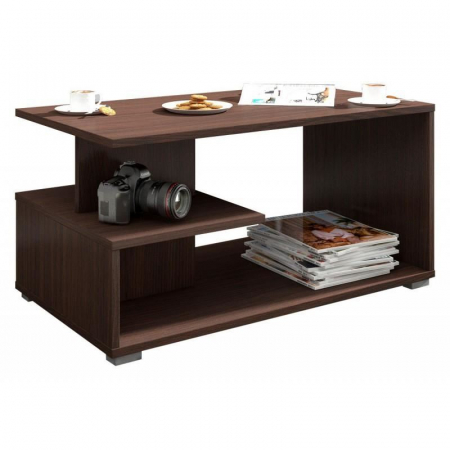 Mese - Masa de cafea, placa laminata, wenge, 90x51x45 cm