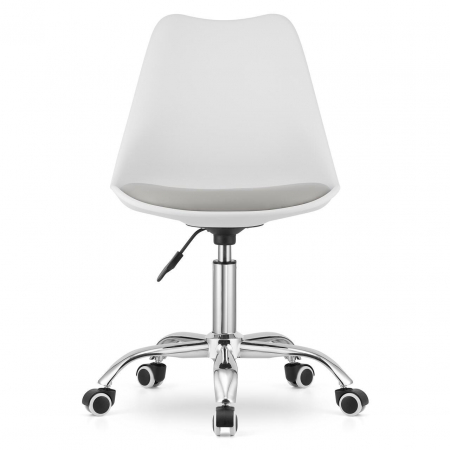 Masa de toaleta/machiaj + scaun Alba, alb, cu oglinda si LED-uri, Irina, 94x43x141 cm [1]