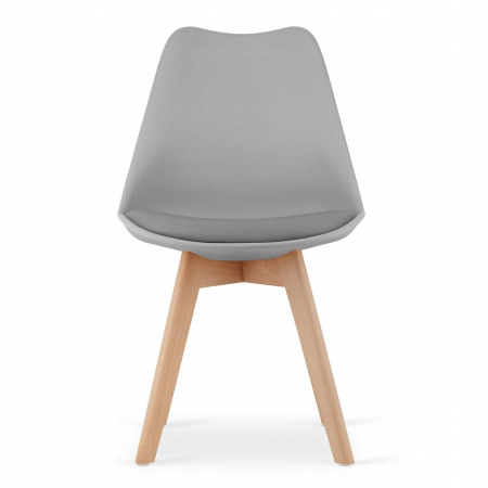 Scaun bucatarie/living, Artool, Mark, PP, lemn, gri, 49x42x82 cm [4]
