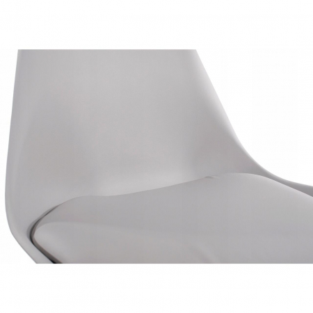 Scaun bucatarie/living, Artool, Mark, PP, lemn, gri, 49x42x82 cm [2]