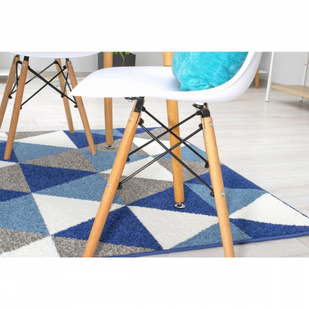 Scaun stil scandinav, Artool, Osaka, PP, lemn, alb, 46x54x81 cm [8]