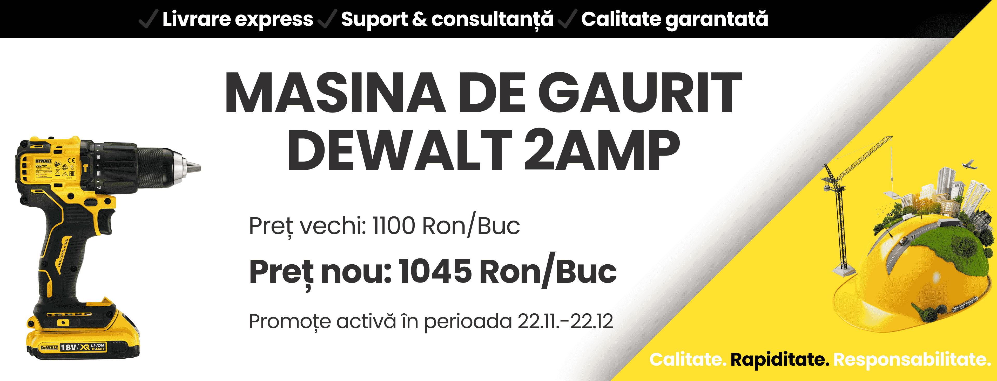 masina de gaurit nov