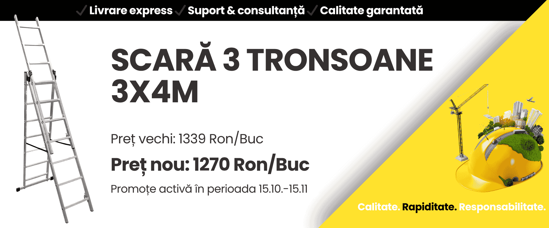 banner oferta scara 3 transoane