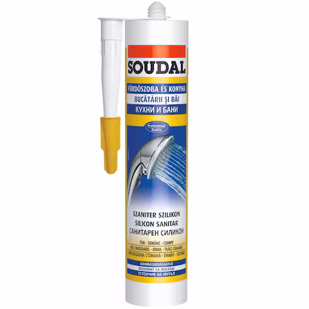 SOUDAL SILICON SANITAR 280ML 172579 TRANSPARENT [1]