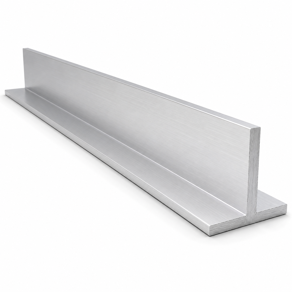 Profil Aluminiu T - Profil Aluminiu T 20x20x2 mm, Aliaj 6060 T6