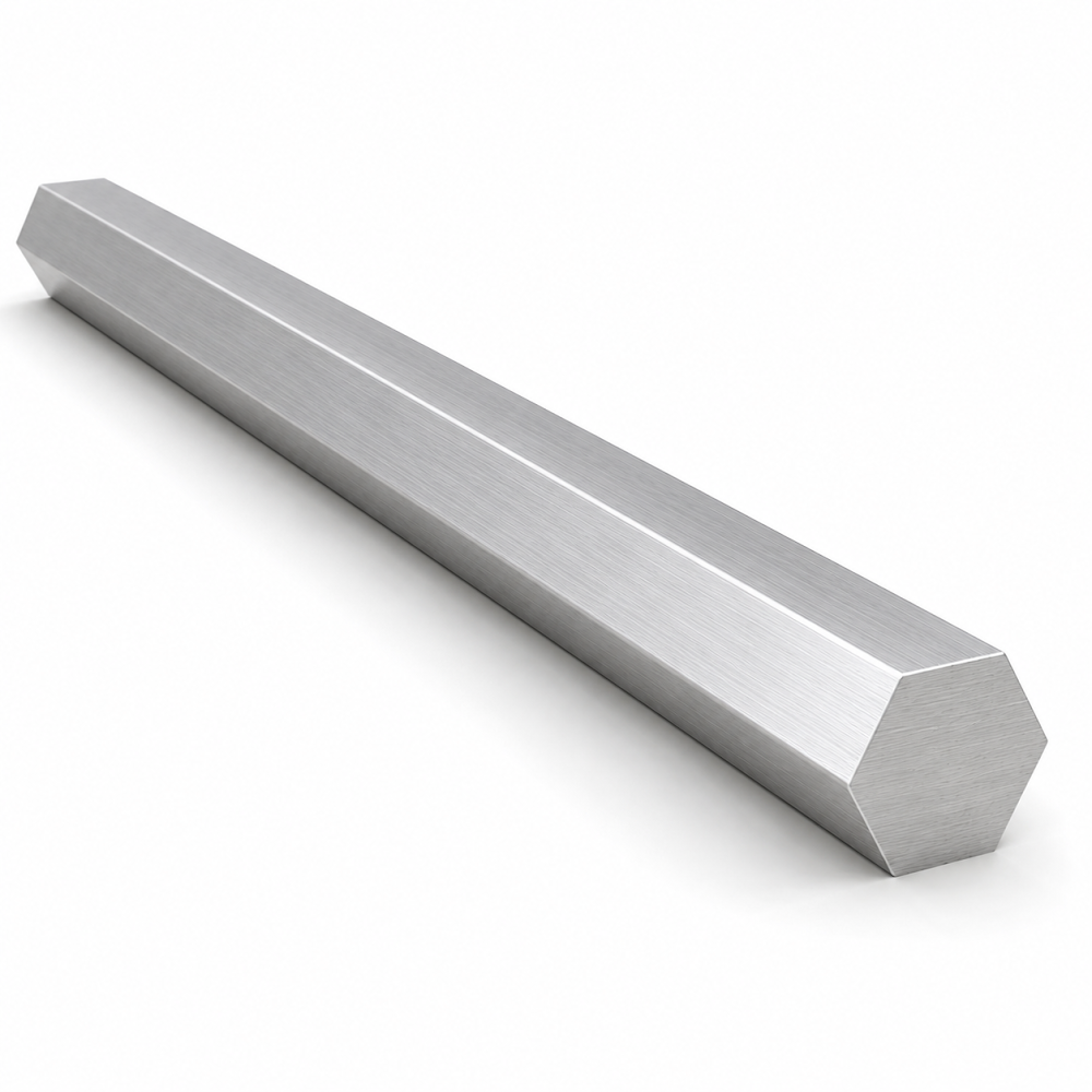 Bara Plina Hexagonala Aluminiu - Bară Plină Hexagonală din Aluminiu 19 mm