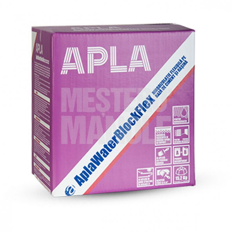 HIDROIZOLATIE FLEXIBILA APLA WATER BLOCK FELX 15,2 KG APLA [2]