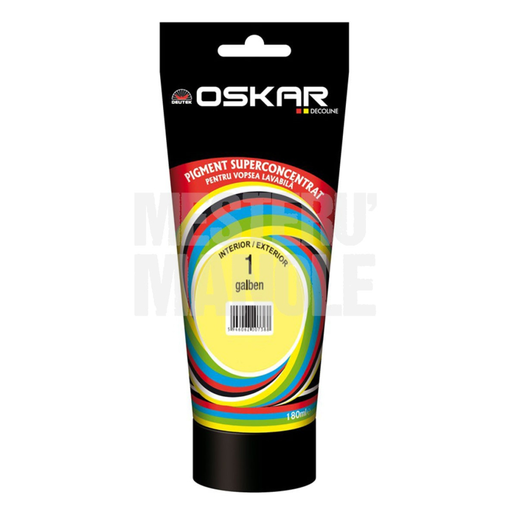 PIGMENT SUPERCONCENTRAT OSKAR 1 GALBEN INT EXT 30ML [2]