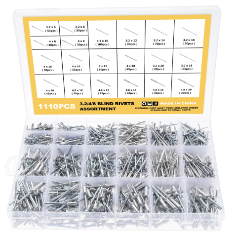 Lipire si taiere - 648012 NIT POP 4.8X12MM HONEST