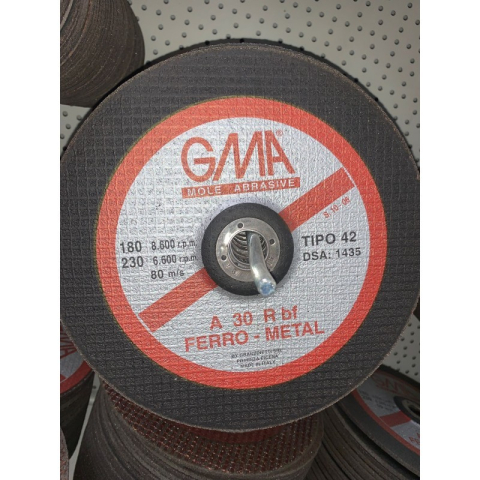 LUBRIFIANTI - DISC FERRO-METAL 230X3 GMA