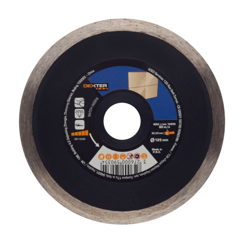 LUBRIFIANTI - EGA-5432 DISC PROFESIONAL CERAMICA 125MM DP203-08 MGC