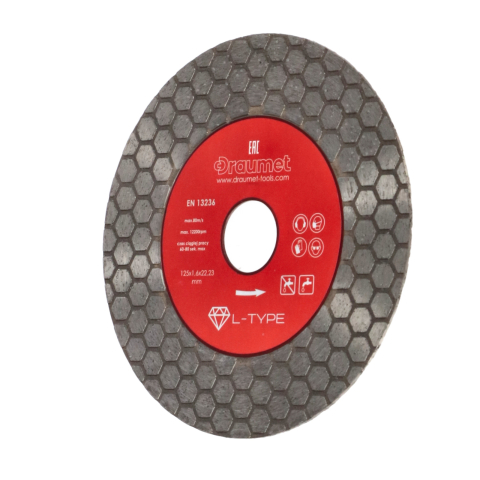 Materiale de Constructii - EGA-8996 / FT203-17 DISC DIAMANTAT CERAMICA 125X1.2MM FASTER TOOLS MGC