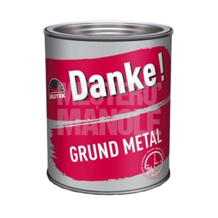 Amenajari Pentru Interior - GRUND ANTI RUGINA DANKE, GRI LUMINOS 2.5L