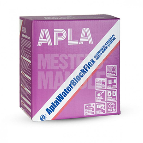 HIDROIZOLATIE FLEXIBILA APLA WATER BLOCK FELX 15,2 KG APLA [1]