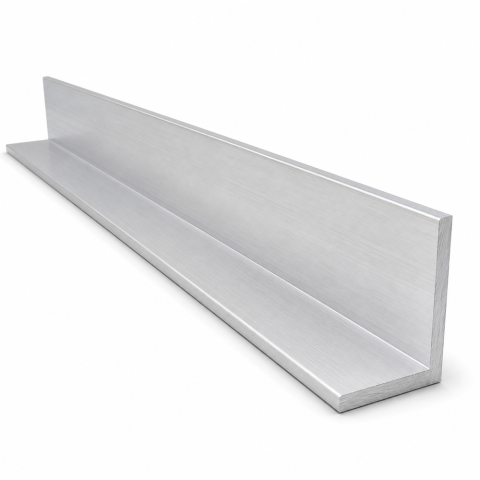 Profil Aluminiu L - Profil Aluminiu L 10x10x1.5 mm, Aliaj 6060 T6