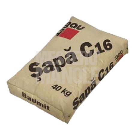 Sape - SAPA DE CIMENT IN ADERENTA BAUMIT SOLIDO E160 40KG