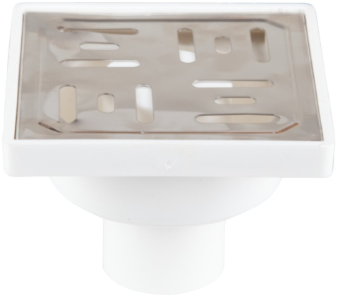 LUBRIFIANTI - ROP-SH801CID SIFON PARDOSEALA 1 INTR H80 INALTATOR INOX D EVERPRO