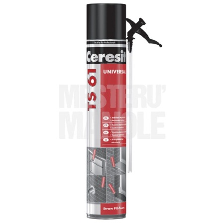 Amenajari Pentru Interior - SPUMA POLIURETANICA TS 61 500 ML CERESIT