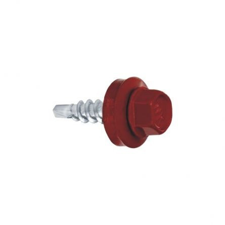 SURUB AUTOFORANT CAP HEX 4.8X19 ROSU [1]