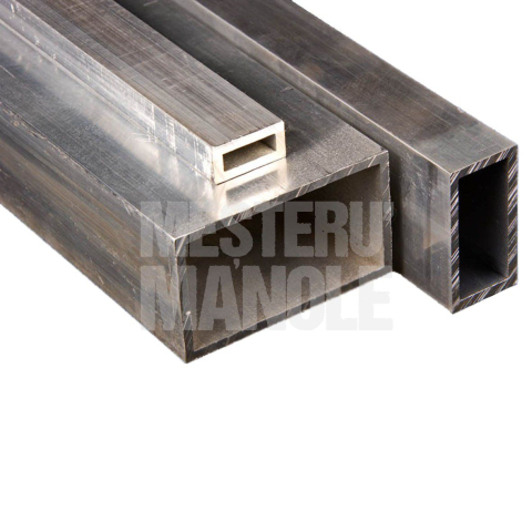 TEAVA RECTANGULARA ALUMINIU 40X30X2x6000 MM 6060 T6 [1]