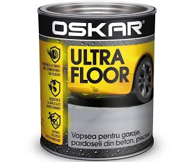 Finisaje Pentru Exterior - ULTRA FLOOR CEMENT GREY 0.75L OSKAR