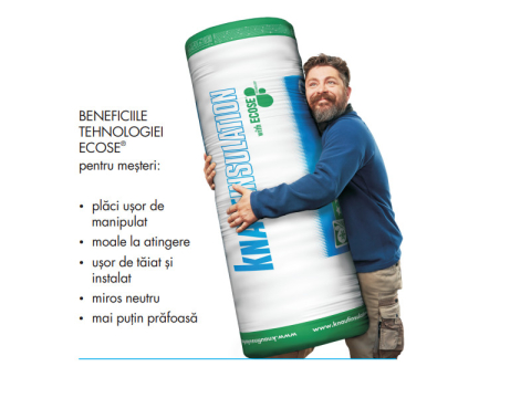 VATA MINERALA CLASSIC 044 9.6MP 100MM KNAUF CU ALU [2]