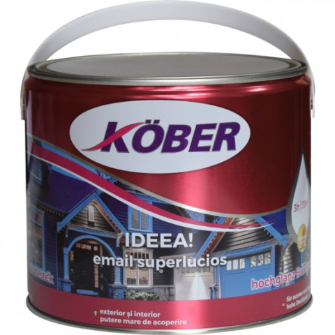 Vopsele - VOPSEA IDEEA CAFENIU LUCIOS KOBER 0.75L