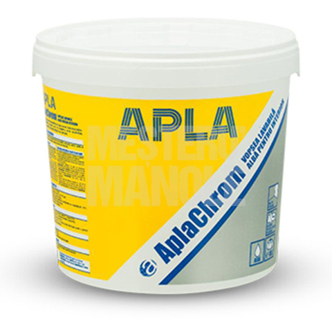 Amenajari Pentru Interior - VOPSEA LAVABILA APLA CHROM,ALBA, INTERIOR 10L