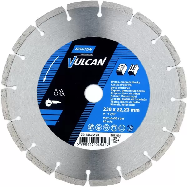 DISC DIAMANTAT GRESIE 230 VULCAN [1]