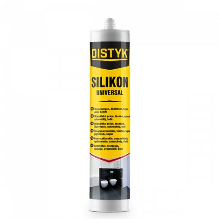 Amenajari Pentru Interior - SILICON 1001 UNIVERSAL TRANSPARENT 280ML DISTYK