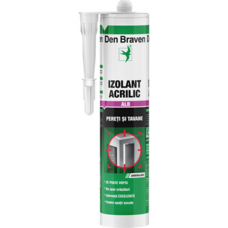 Amenajari Pentru Interior - 12003704 SILICON ACRYL GRI 280ML DENBRAVEN
