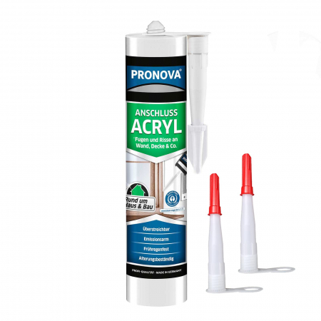 Amenajari Pentru Interior - 1591230 SILICON ACRYLIC ALB 300ML BISON