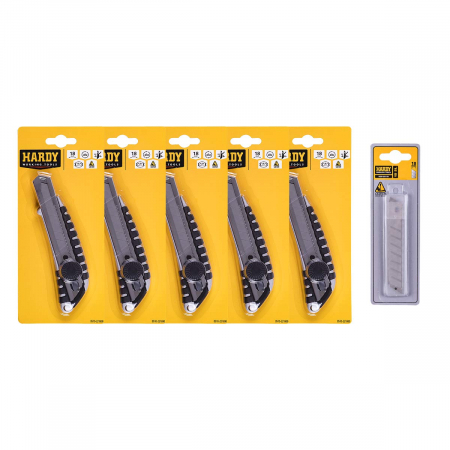 Cutii pentru depozitare - 201018 SET LAME CUTTER 18MM HARDY