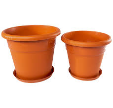 Produse Pentru Marmura, Travertin, Granit si Beton - 2163 GHIVECI LALEA 24CM CU TAVA INAPLAST