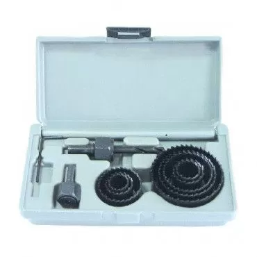 Accesorii taiere si slefuire - 26409 TRUSA CAROTE LEMN SI RIGIPS 19-64MM ROMPROFIX