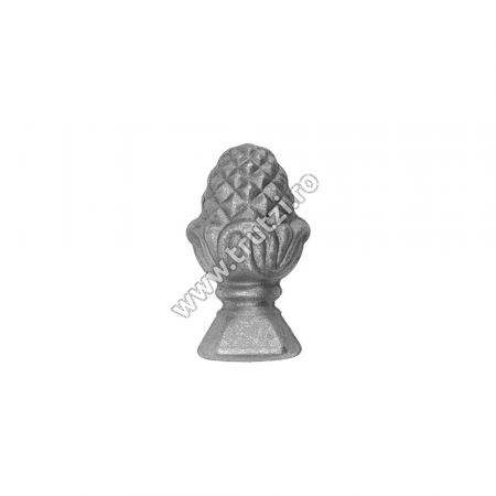 Produse Metalurgice - 42005 CAPAT DE STALP DIN OTEL BAZA 40X40MM H85MM TRUTZI