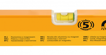 Instrumente de masura - 430400 NIVELA ALUMINIU CU MAGMET 40CM HARDY