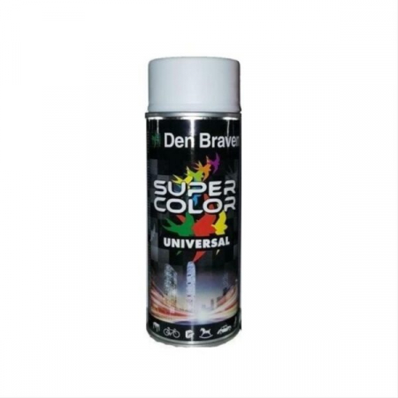 Vopsele - 43240061 SPRAY 400ML ALB MAT RAL9010 DEN BRAVEN