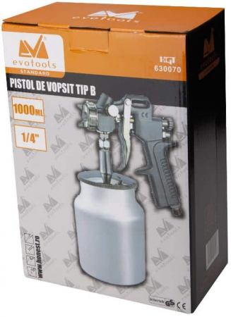 Pentru zugravit si vopsit - 630070 PISTOL DE VOPSIT 1887 1000ML HONEST