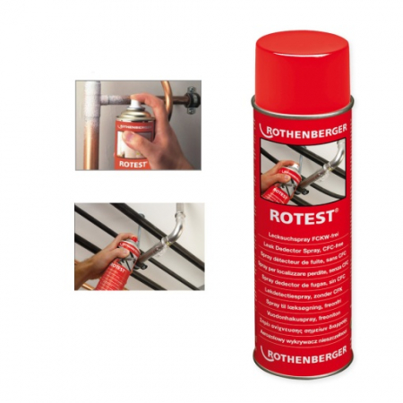 Instalatii Termice - 65000 SPRAY DETECTAT SCAPARI GAZE ROTEST 400ML ROTHENBERGER