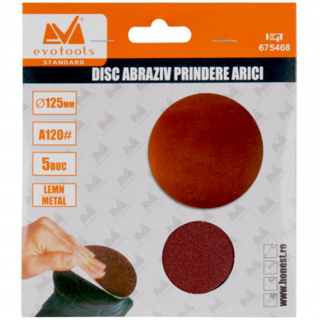 Accesorii taiere si slefuire - 675464 DISC ABRAZIV FARA GAURI HONEST