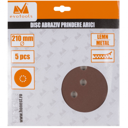 Accesorii taiere si slefuire - 679471 DISC ABRAZIV PRINDERE ARICI CU GAURI HONEST